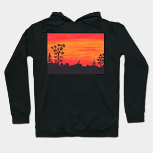 Sunset in Yellowstone Hoodie